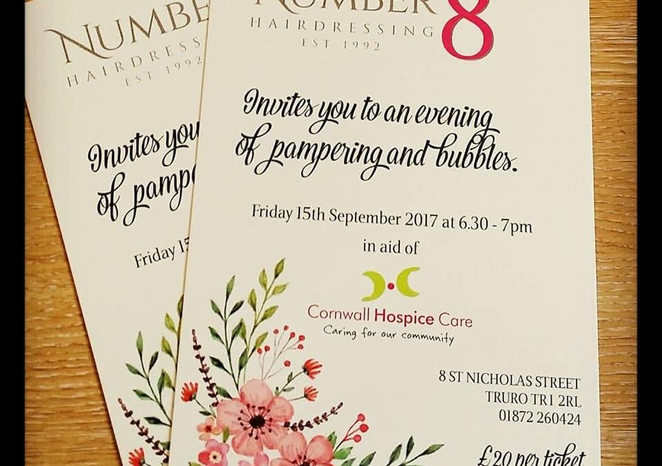 Charity night at Number 8