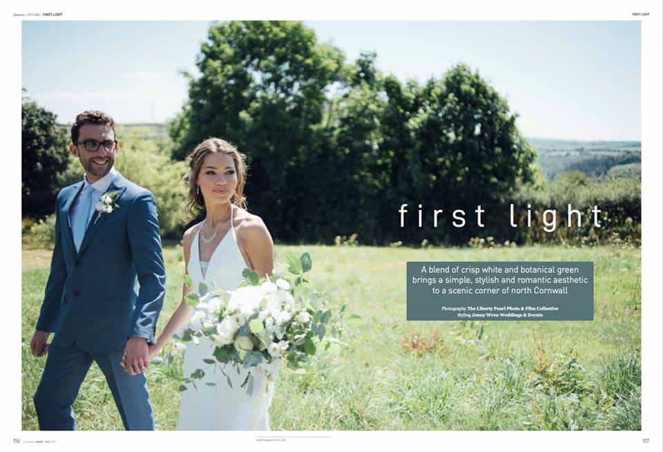 Wed magazine new shoot