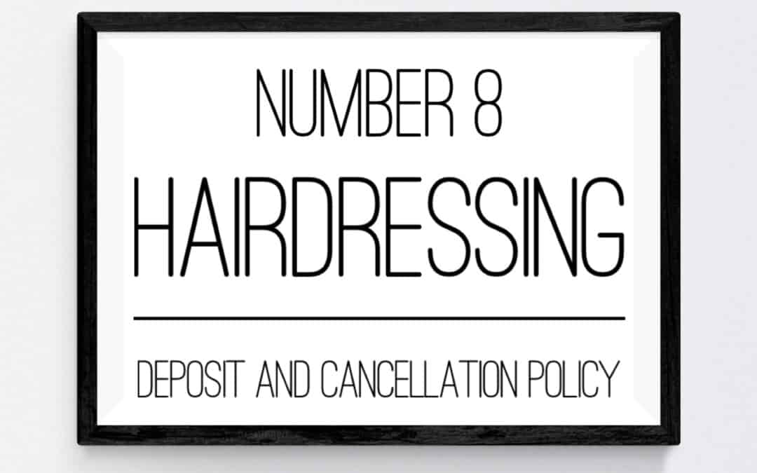 Deposit and cancellation Policy.